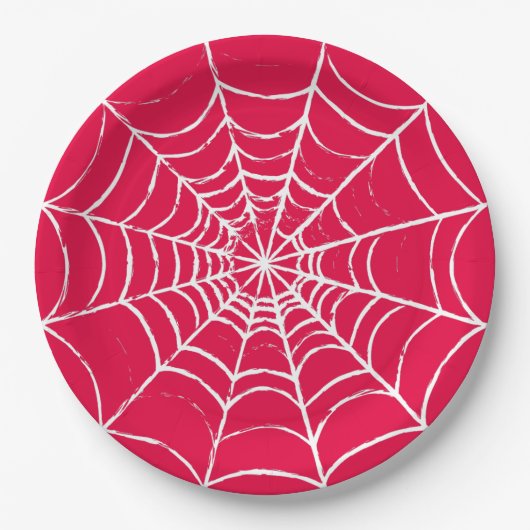 Rosa Web Pappteller (Vorderseite)
