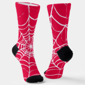 Rosa Web Socken (Gewinkelt)