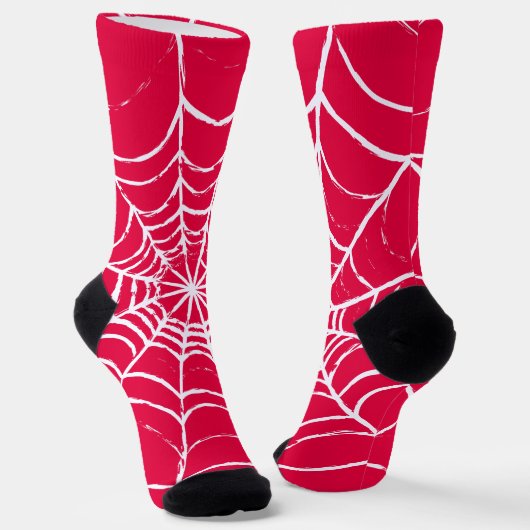 Rosa Web Socken (Gewinkelt)