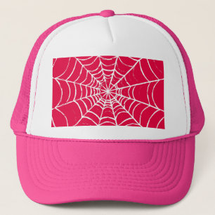 Rosa Web Truckerkappe