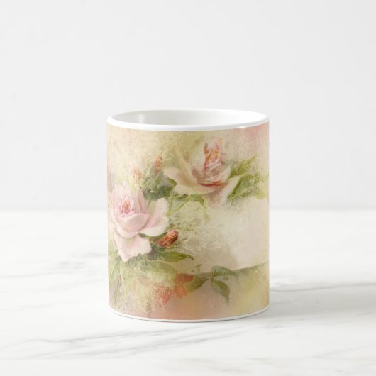 Rosa weibliche Damen der Rose Kaffeetasse (Mittel)