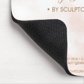 Rosa weibliche Körperformung Konturierung Spa Mousepad (Ecke)