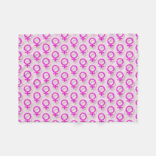Rosa weibliches Sex-Symbol 3D-Effekt gepolstertes  Fleecedecke
