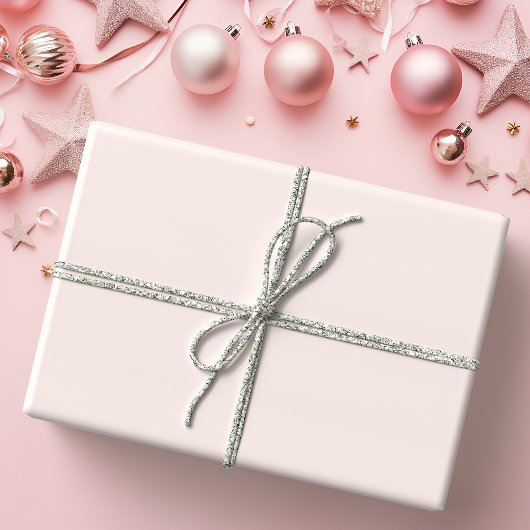 Rosa Weihnachten Einfarbige Geschenkpapier
