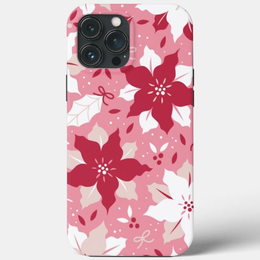 Rosa Weihnachten iPhone | Christmas iPhone Case-Ma Case-Mate iPhone Hülle (Rückseite)