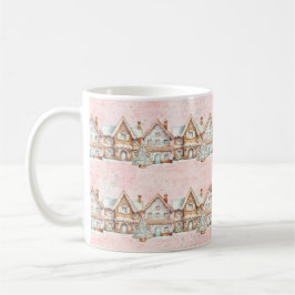 Rosa Weihnachten Kaffeetasse