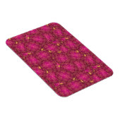 Rosa Weihnachtsbällchen Magnet (Rechte Seite)