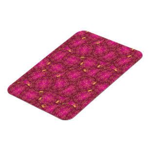 Rosa Weihnachtsbällchen Magnet