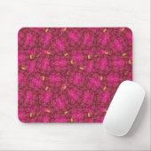 Rosa Weihnachtsbällchen Mousepad (Mit Mouse)