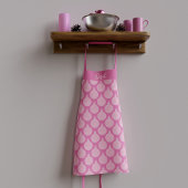 Rosa Weihnachtsbälle Schürze