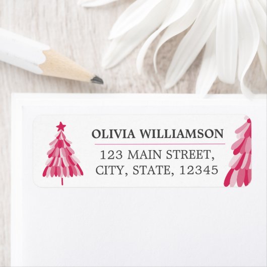 Rosa Weihnachtsbaum (Insitu)