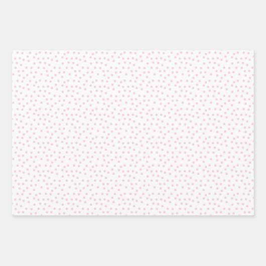 Rosa Weihnachtsbaum Geschenkpapier Set (Vorderseite 3)