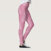 Rosa Weihnachtsbaum Leggings (Rechts)