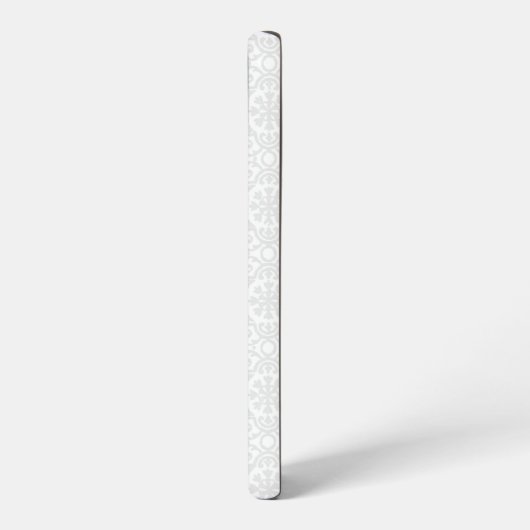 Rosa Weihnachtsbaum Name Custom Elegant Moderne Samsung Galaxy Hülle (Linke Seite)