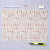 Rosa Weihnachtsbaum Seidenpapier (Handwerk)