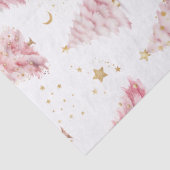 Rosa Weihnachtsbäume Seidenpapier (Detail)