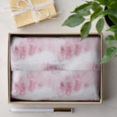 Rosa Weihnachtsbäume Seidenpapier (Geschenk)