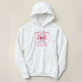 Rosa Weihnachtsbucht Hoodie
