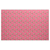 Rosa Weihnachtscamper flamingo santa Stoff (Yard (91,4 cm))