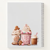 Rosa Weihnachtsgebäck Rezept Buch (Rückseite)
