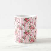Rosa Weihnachtskaffee Tasse (Mittel)
