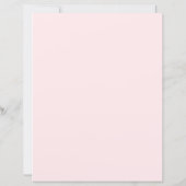 Rosa Weihnachtsmann Frohe Weihnachten Papier (Rückseite)