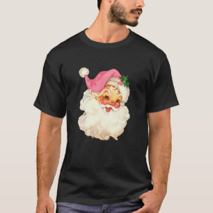 Rosa Weihnachtsmann ich träume von einem rosa Weih T-Shirt