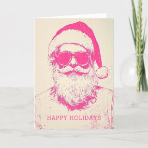 Rosa Weihnachtsmann Lustiger Casual Weihnachten