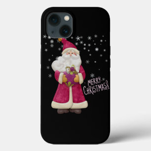 Rosa Weihnachtsmann, Vintage Weihnachtsmann, Frohe Case-Mate iPhone Hülle