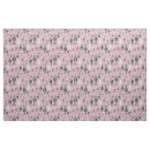 Rosa Weihnachtsmonster, frankenstein Stoff (Fat Quarter (45,7 x 55,9 cm))
