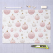 Rosa Weihnachtsmuster Seidenpapier (Handwerk)