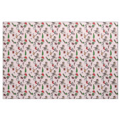 Rosa Weihnachtszeit Stoff (Fat Quarter (45,7 x 55,9 cm))