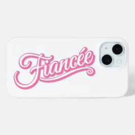 Rosa/weiß auf weiß Case-Mate iPhone hülle