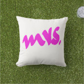 Rosa Weiß farbenfroh Frau Gifts farbenfrohe Dekora Kissen (Golfball-Marker)