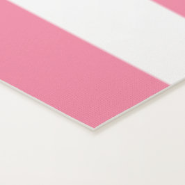 Rosa-weiß gestreifte Yogamatte