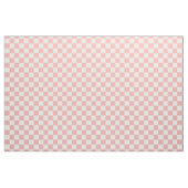 Rosa-weiß kariertes Gingham-Muster Stoff (Yard (91,4 cm))