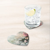 Rosa, weiß, tropisch untersetzer