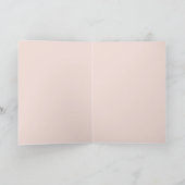 Rosa Weiße Coole Eisstäbchen Karte (Innenseite)