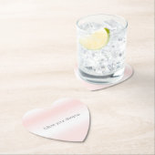 Rosa Weiße Gefärbte Krawatte Untersetzer (Vor Ort)