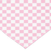 Rosa weiße Kids Zimmer Dekoration Babydusche Tischdecke (Schrägansicht)