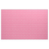 Rosa Weiße Liebe Herzdesign Stoff (Yard (91,4 cm))