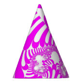 Rosa weiße Mod Partyhütchen (Rechts)