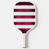 Rosa-weiße Monogramm-Pickleball-Paddle Pickleball Schläger (Rückseite)