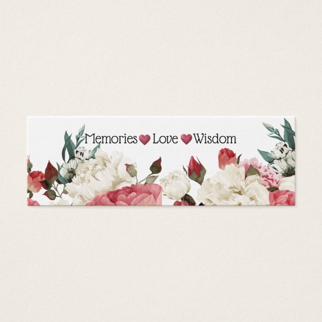 Rosa-weiße Peony Frühlingsblüte Gastgeschenk Hochz (Vorderseite)