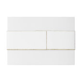 Rosa-weiße Peony-Hochzeit Einladungsbanderole (Rückseitenbeispiel)