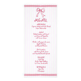 Rosa-weiße Schreiber-Ehekarte Werbekarte