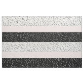 Rosa weiße schwarze Aquarell-Tupfen Stoff (Fat Quarter (45,7 x 55,9 cm))