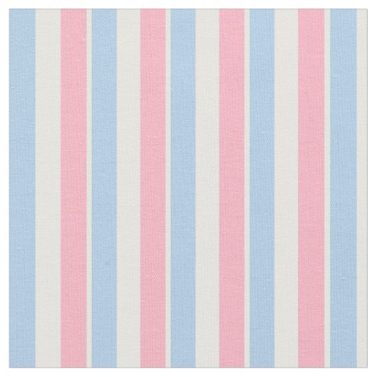 Rosa weiße und blaue Streifen Stoff (Nahaufnahme)