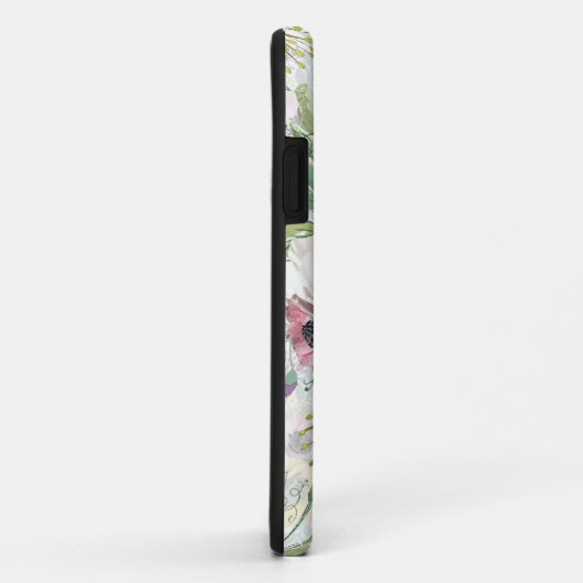 Rosa, weiße und gelbe Anemone. Case-Mate iPhone Hülle (Hinten/Rechts)