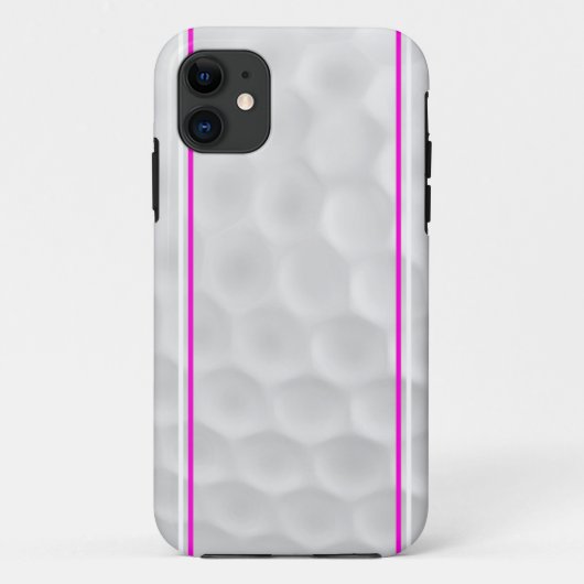 Rosa weißer Golfball Iphone 5 Kasten Case-Mate iPhone Hülle (Rückseite)